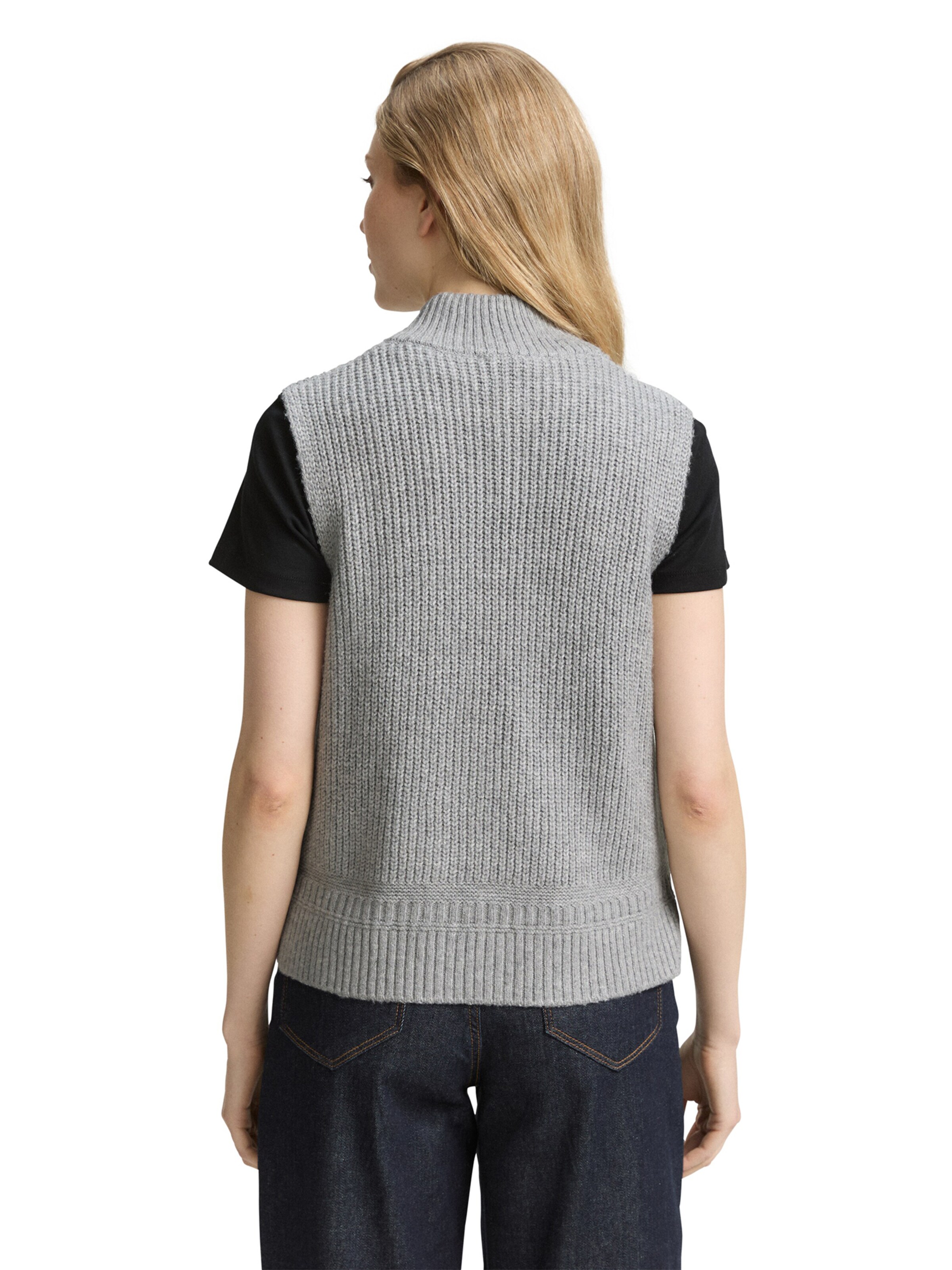 TOM TAILOR Kampsun, värv hall