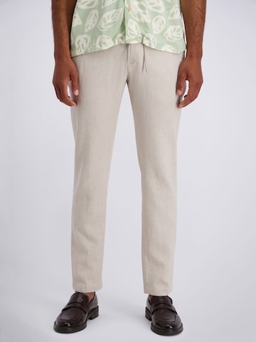 PIERRE CARDIN Regular Chino 'Confolens' in Beige: voorkant