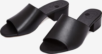 NINE TO FIVE Pantolette 'Maia' in Schwarz