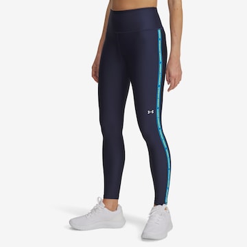 UNDER ARMOUR Sportbroek in Blauw: voorkant