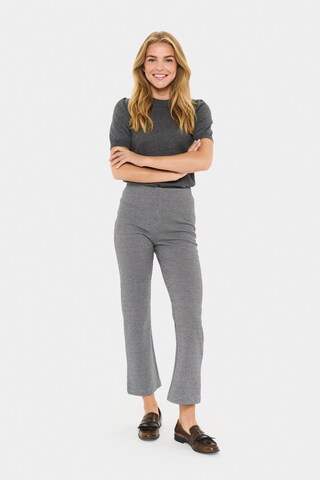 SAINT TROPEZ Regular Trousers 'OileenSZ' in Black