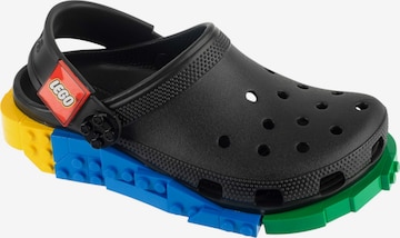 Crocs Clogs in Black: front
