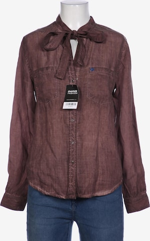 khujo Blouse & Tunic in S in Brown: front