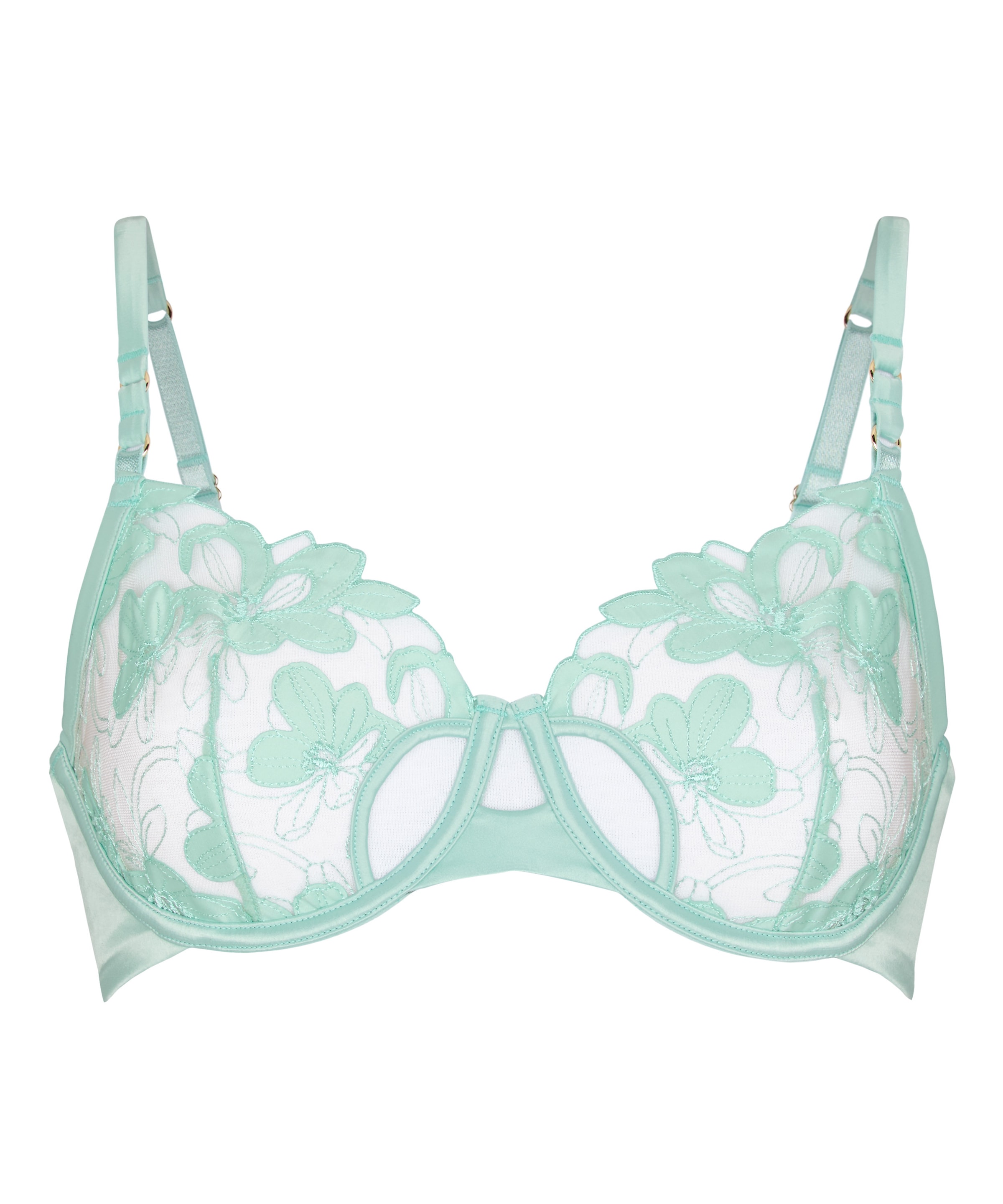 Invisible Soutien-gorge 'Bearice' Hunkemöller en vert : devant