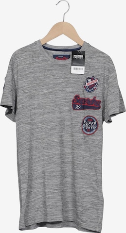 Superdry T-Shirt 6XL in Grau: Vorderseite