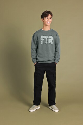 BLUE SEVEN Sweatshirt in Grau: Vorderseite