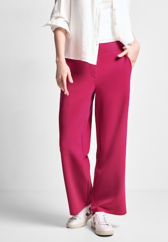 CECIL Wide leg Pants in Pink: front
