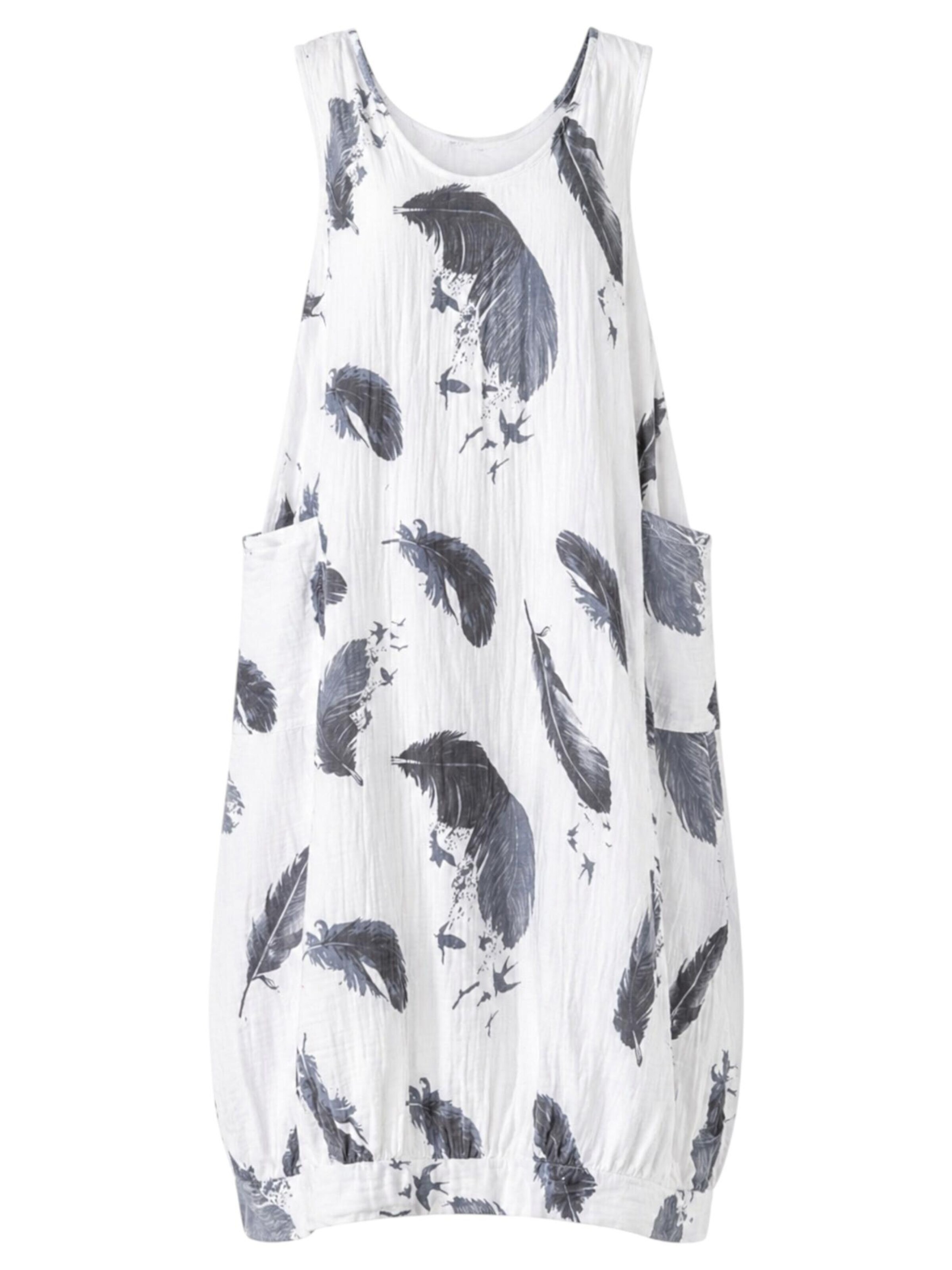 WENOR Strandkleid 'ZELMA'‌‌‌‌‌‌‌‌‌‌ in Grau: Vorderseite