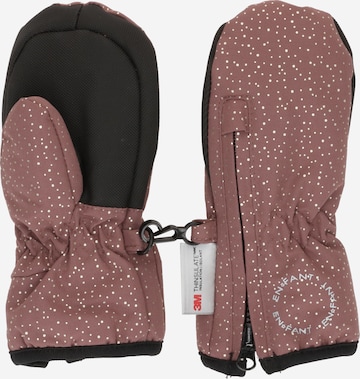 EN FANT Handskar i rosa: framsida