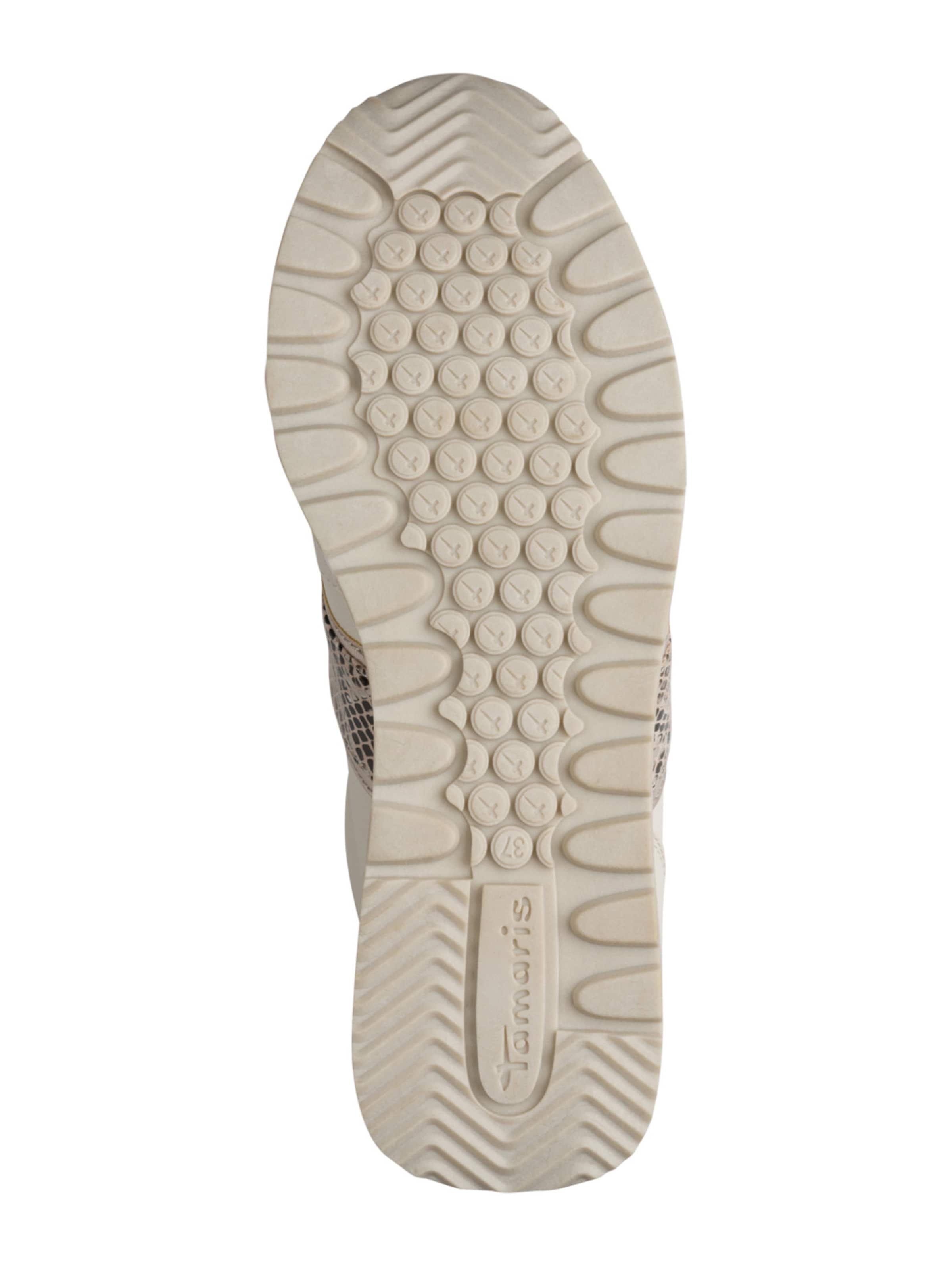 Tamaris Athletic Lace-Up Shoes in Beige: back