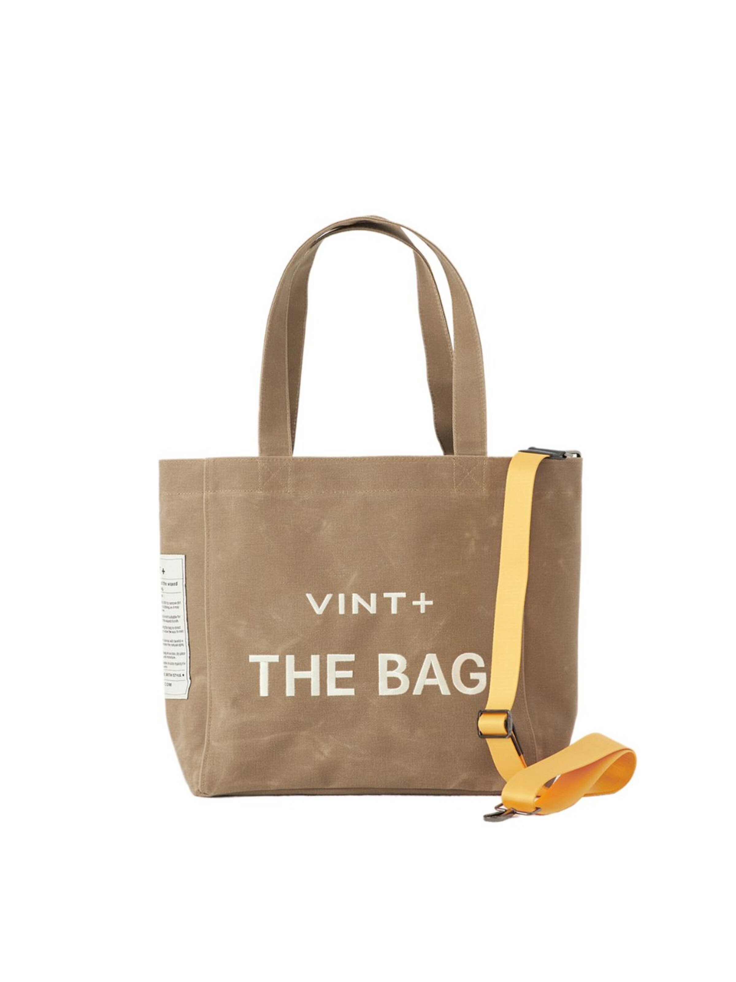 VINT+ Shopper 'Tote Bag Big' in Beige: front