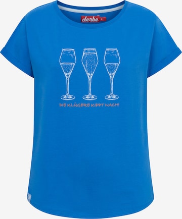 Derbe Shirt in Blue: front