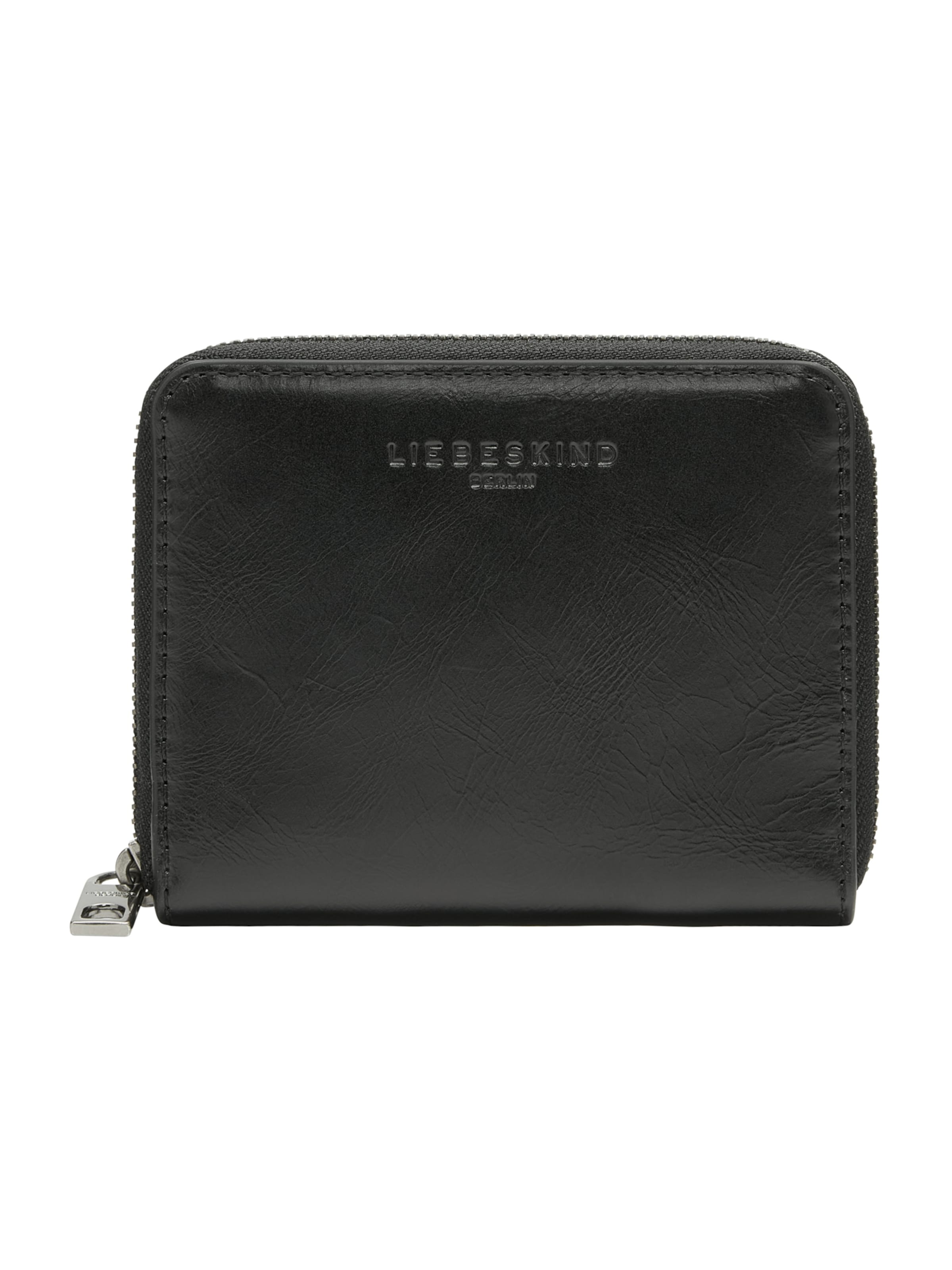 Portamonete di Liebeskind Berlin in nero: frontale