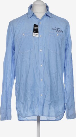 Gaastra Button Up Shirt in XL in Blue: front