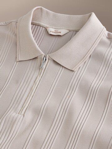 Next Shirt 'N.Premium' in Beige