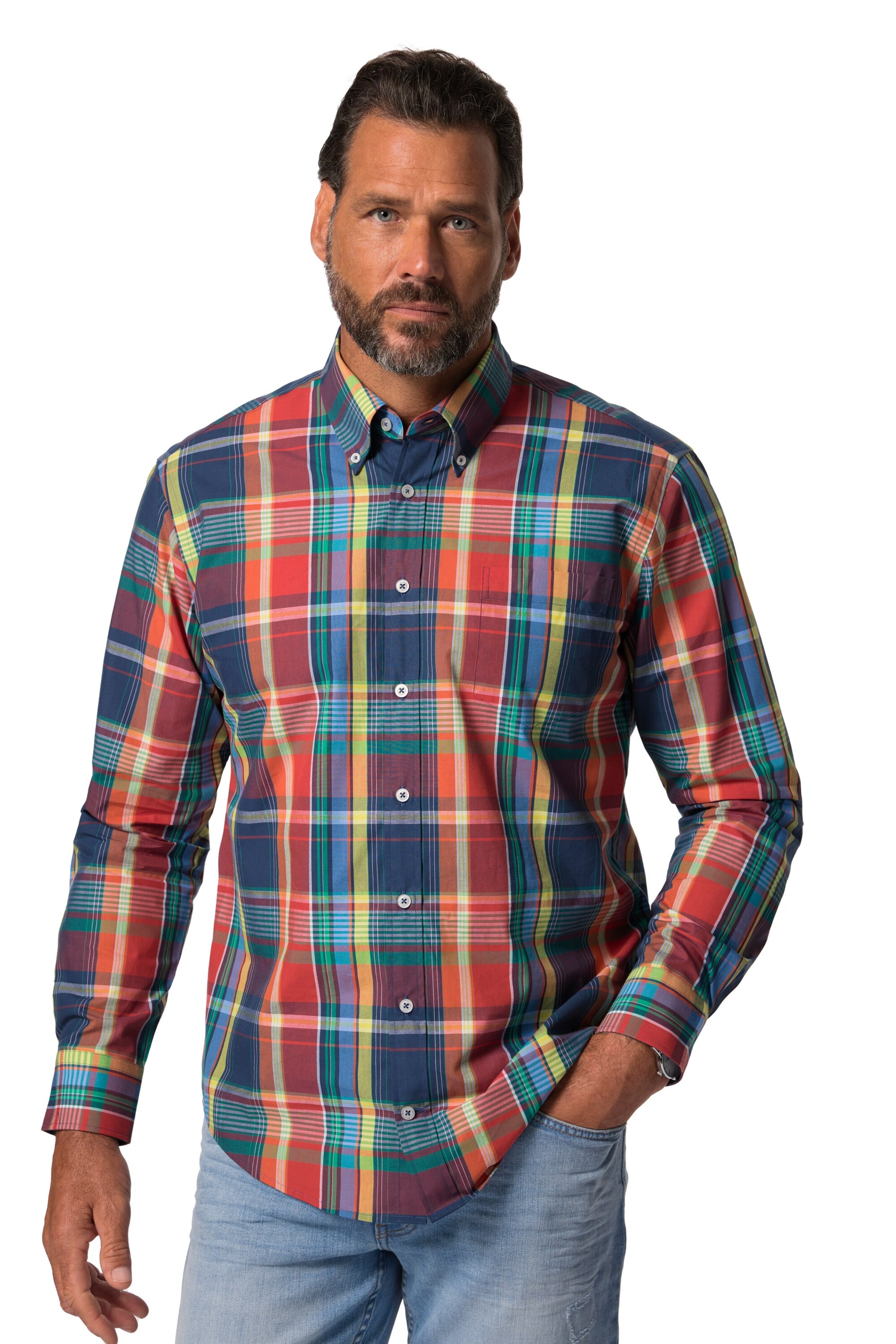 JP1880 Comfort Fit Hemd in Orange