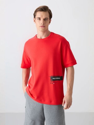 Tommy Life Koszulka w kolorze czerwony: przód