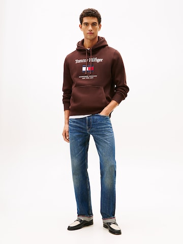 TOMMY HILFIGER Sweatjacke in Rot