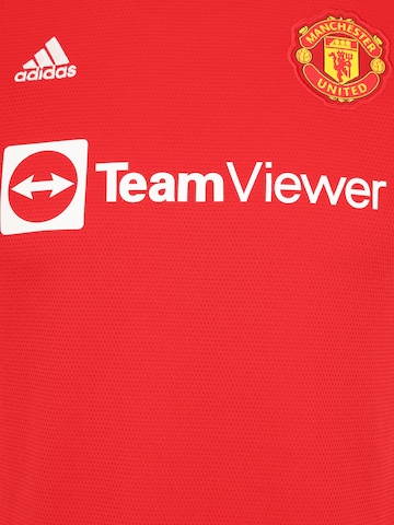 Maillot 'Manchester United 21/22' ADIDAS SPORTSWEAR en rouge