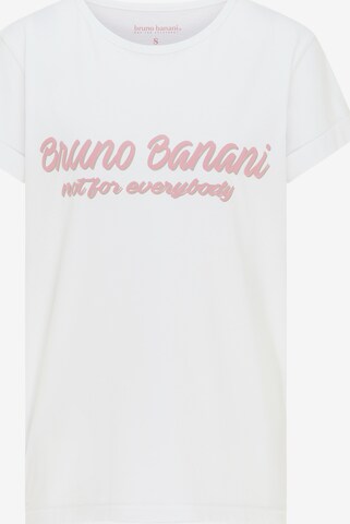 T-shirt 'Perry' BRUNO BANANI en blanc : devant