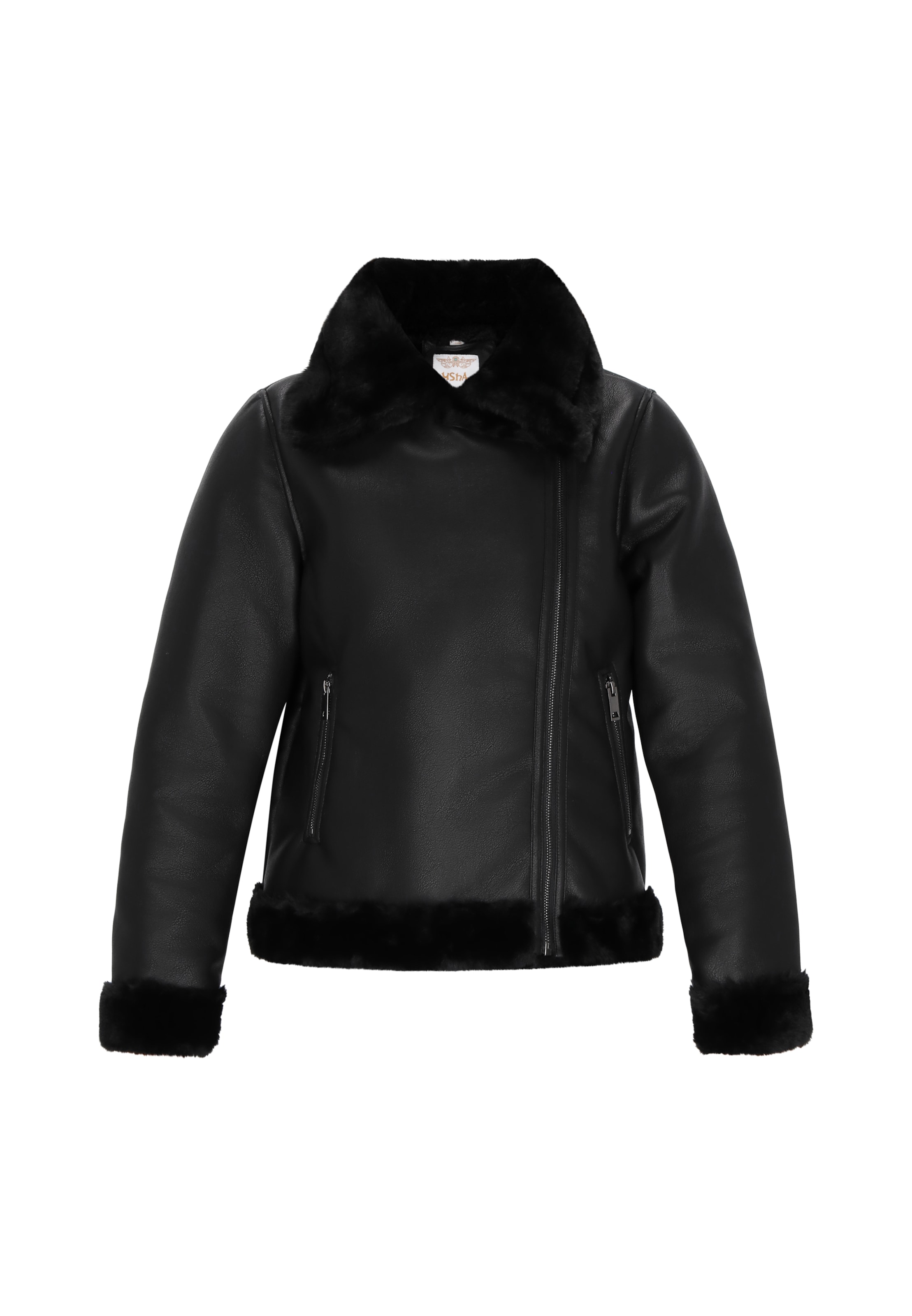 usha FESTIVAL Зимняя куртка в Черный: спереди