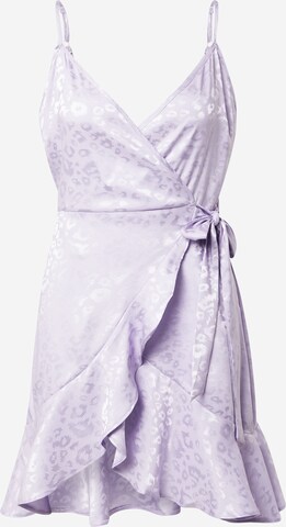 River Island Letné šaty 'ASYM' - fialová: predná strana
