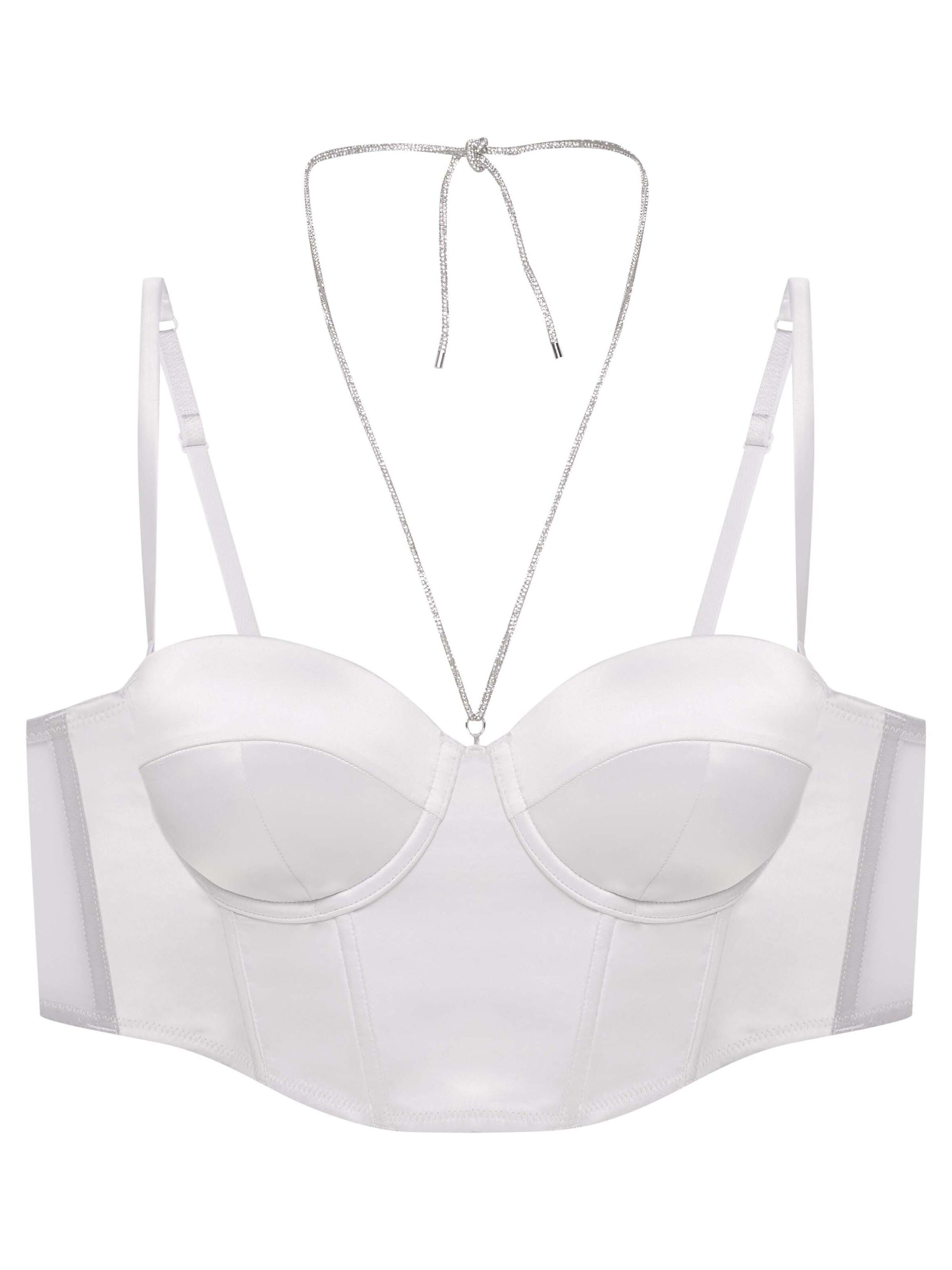 ESOTIQ - Push-up Sujetador 'Onyks' en gris