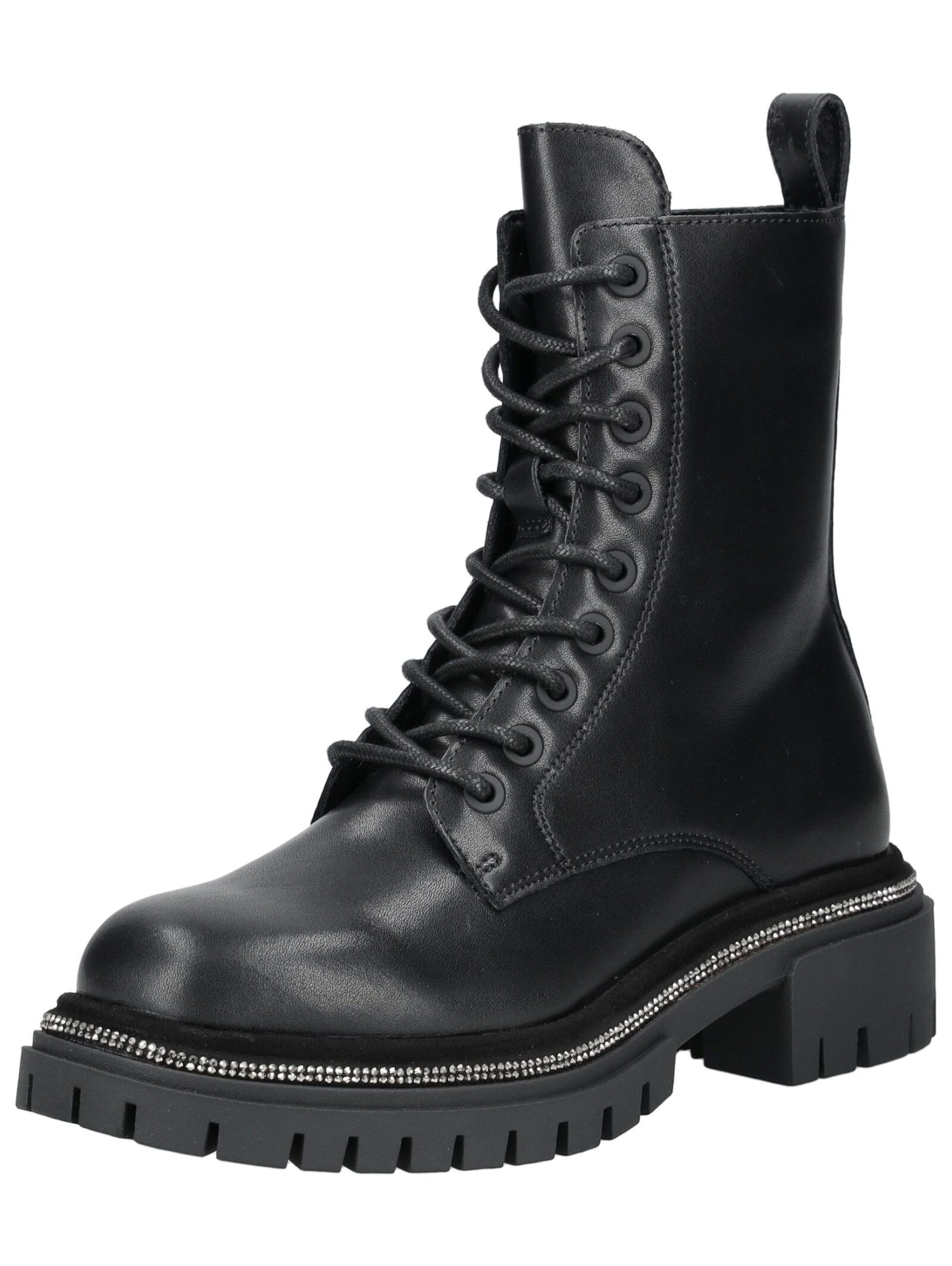 STEVE MADDEN Stiefelette in Schwarz: Vorderseite