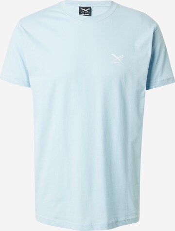 Iriedaily - Camiseta en azul: frente