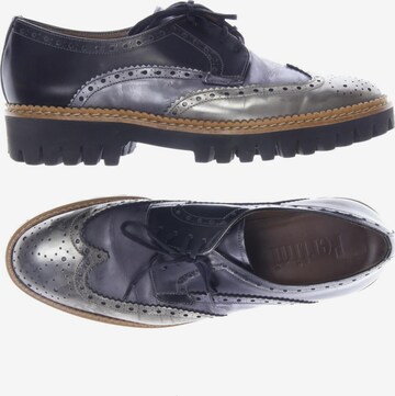 Pertini Flats & Loafers in 39,5 in Grey: front
