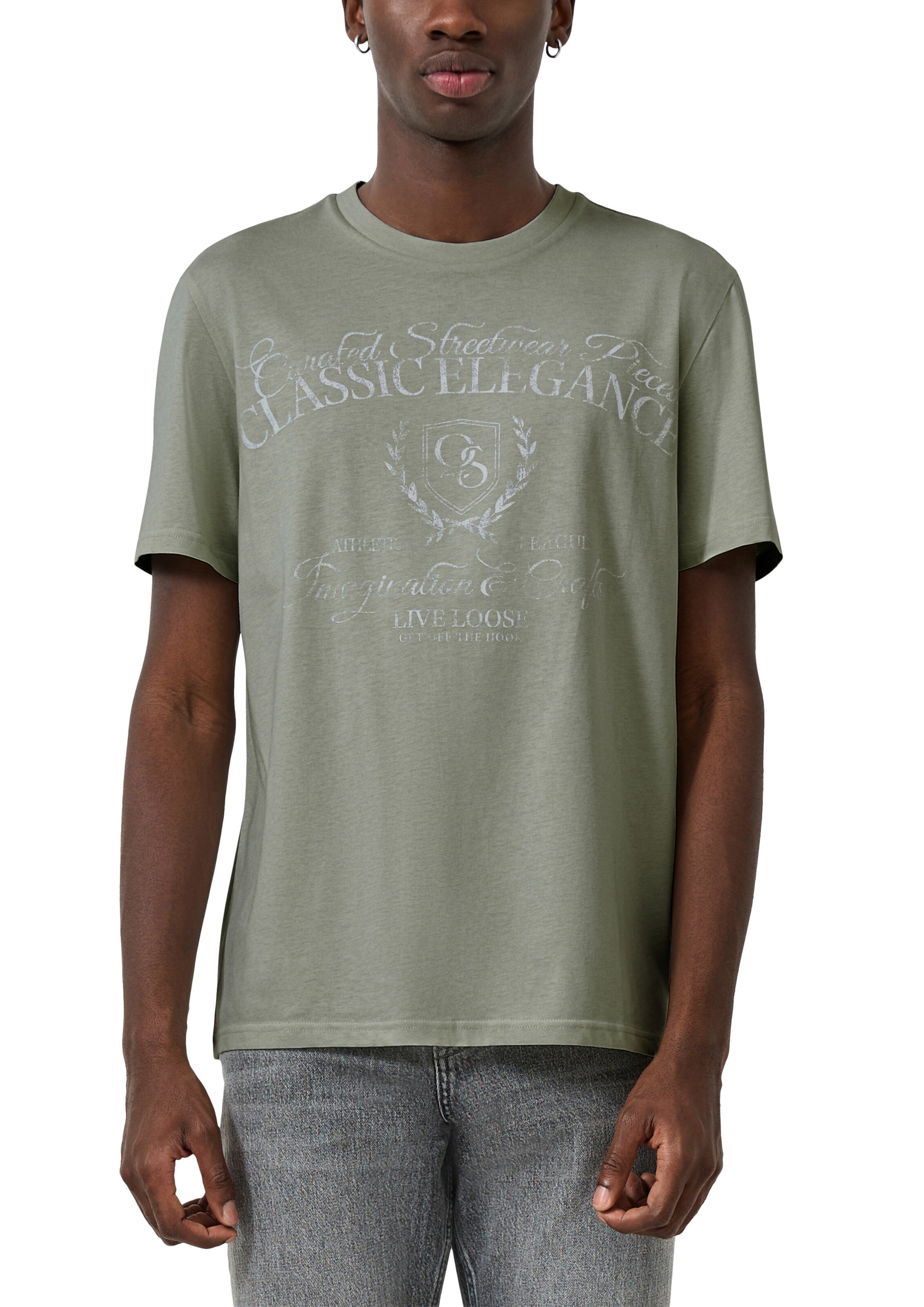 T-Shirt QS en bleu