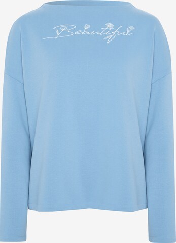 Oklahoma Jeans Sweatshirt in Blue: front