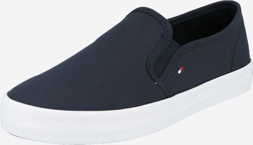 Slip on TOMMY HILFIGER en bleu : devant