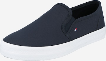 TOMMY HILFIGER Slip on boty – modrá: přední strana