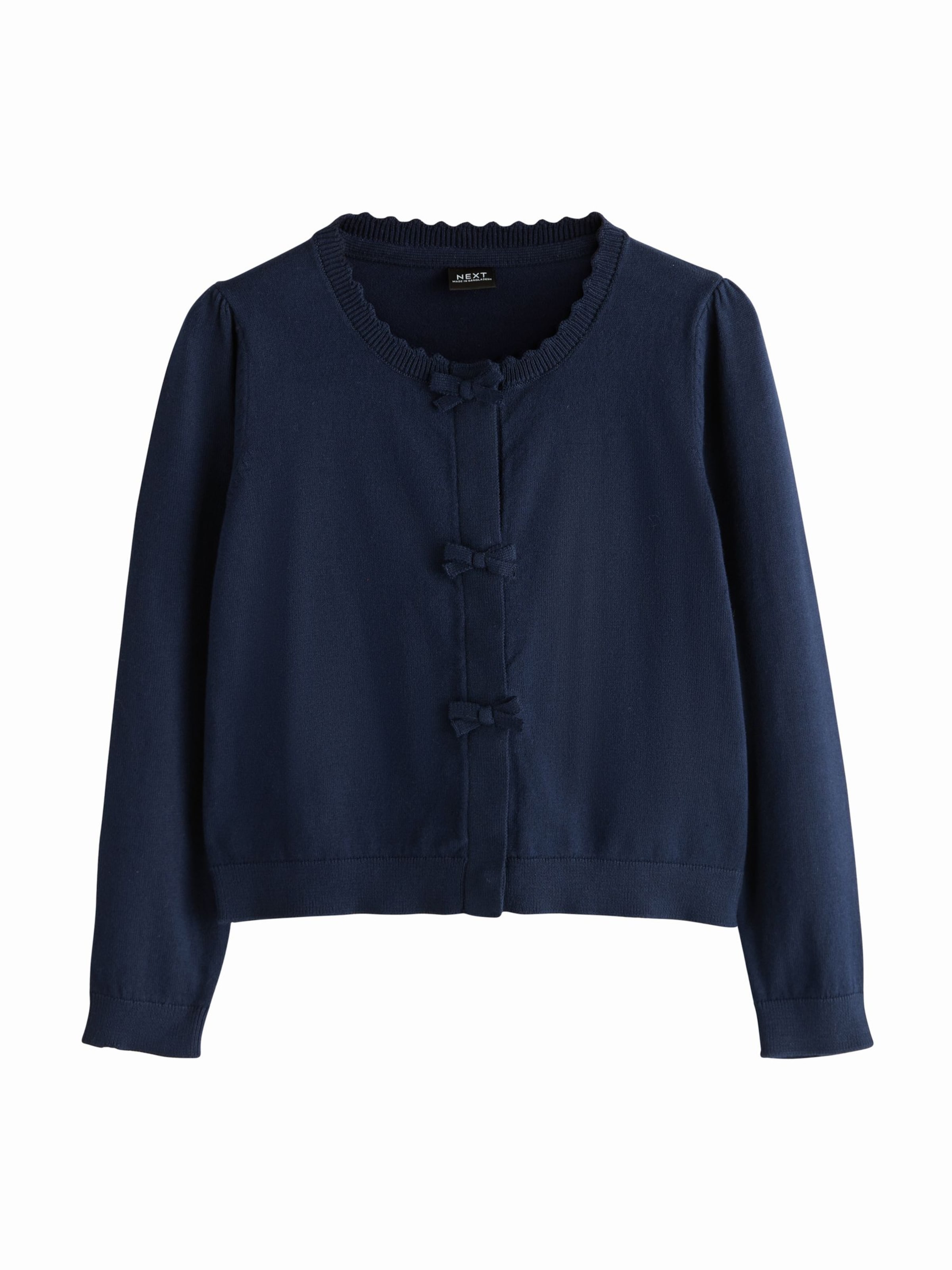 Next Strickjacke in Blau: Vorderseite
