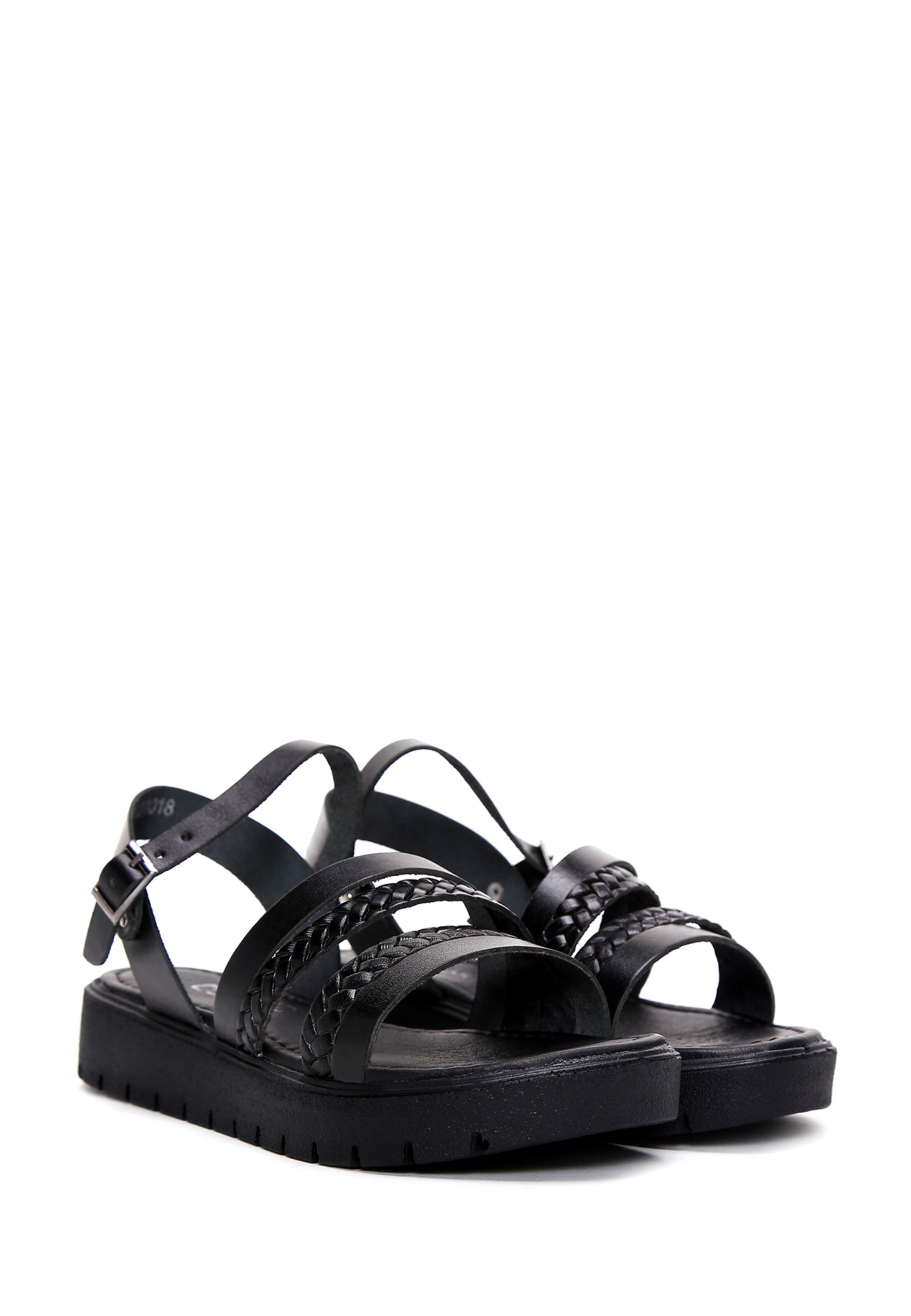 Sandales à lanières Derimod en noir