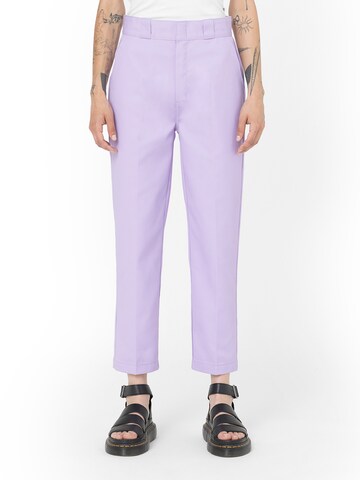 DICKIES - Tapered Calças 'PHOENIX' em roxo: frente