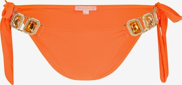 Moda Minx Bikini Bottoms 'Boujee' in Orange: front