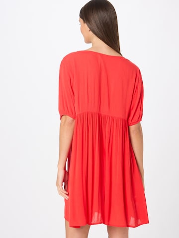 ICHI فستان 'IHMARRAKECH' بلون أحمر