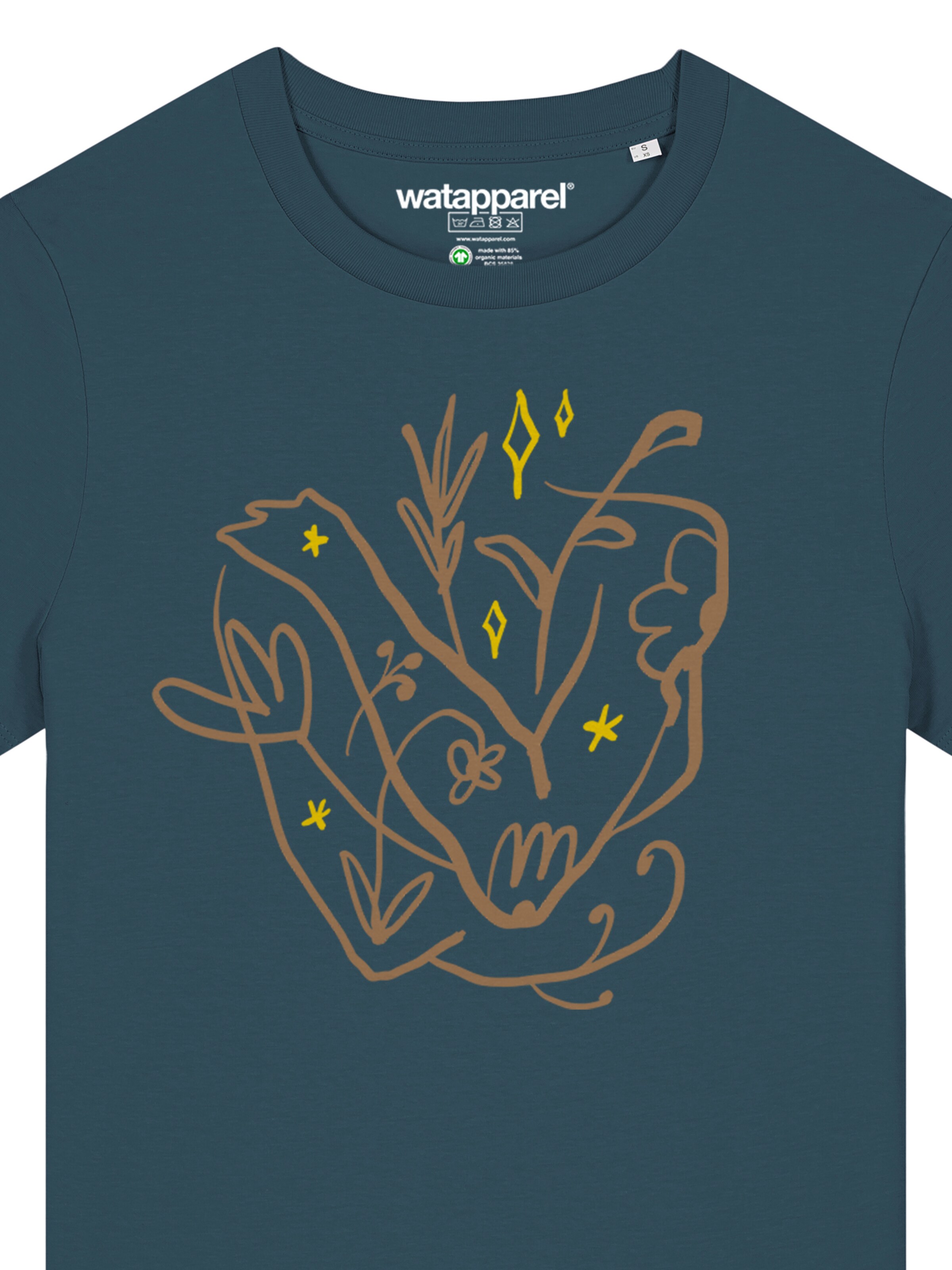 Maglietta 'Self Love' di Watapparel in blu