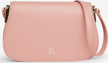 TOMMY HILFIGER - Bolso de hombro 'Spring Chic' en rosa: frente