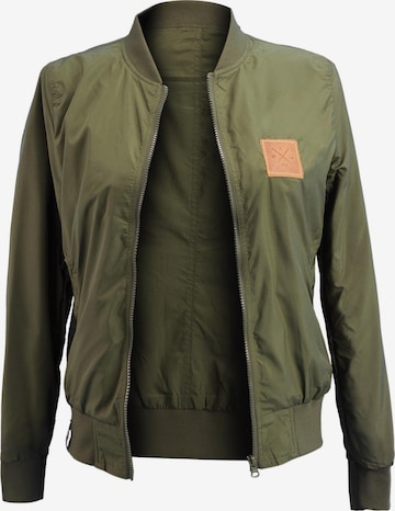 Manufaktur13 Übergangsjacke in Grün: Vorderseite