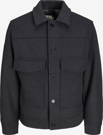 Veste mi-saison 'BRANCH' JACK & JONES en gris : devant