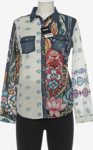 Desigual Bluse L in Blau: predná strana