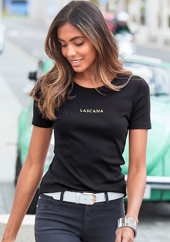 LASCANA T-Shirt in Rot