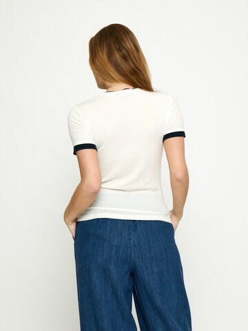 Top 'Asta' di minus in bianco