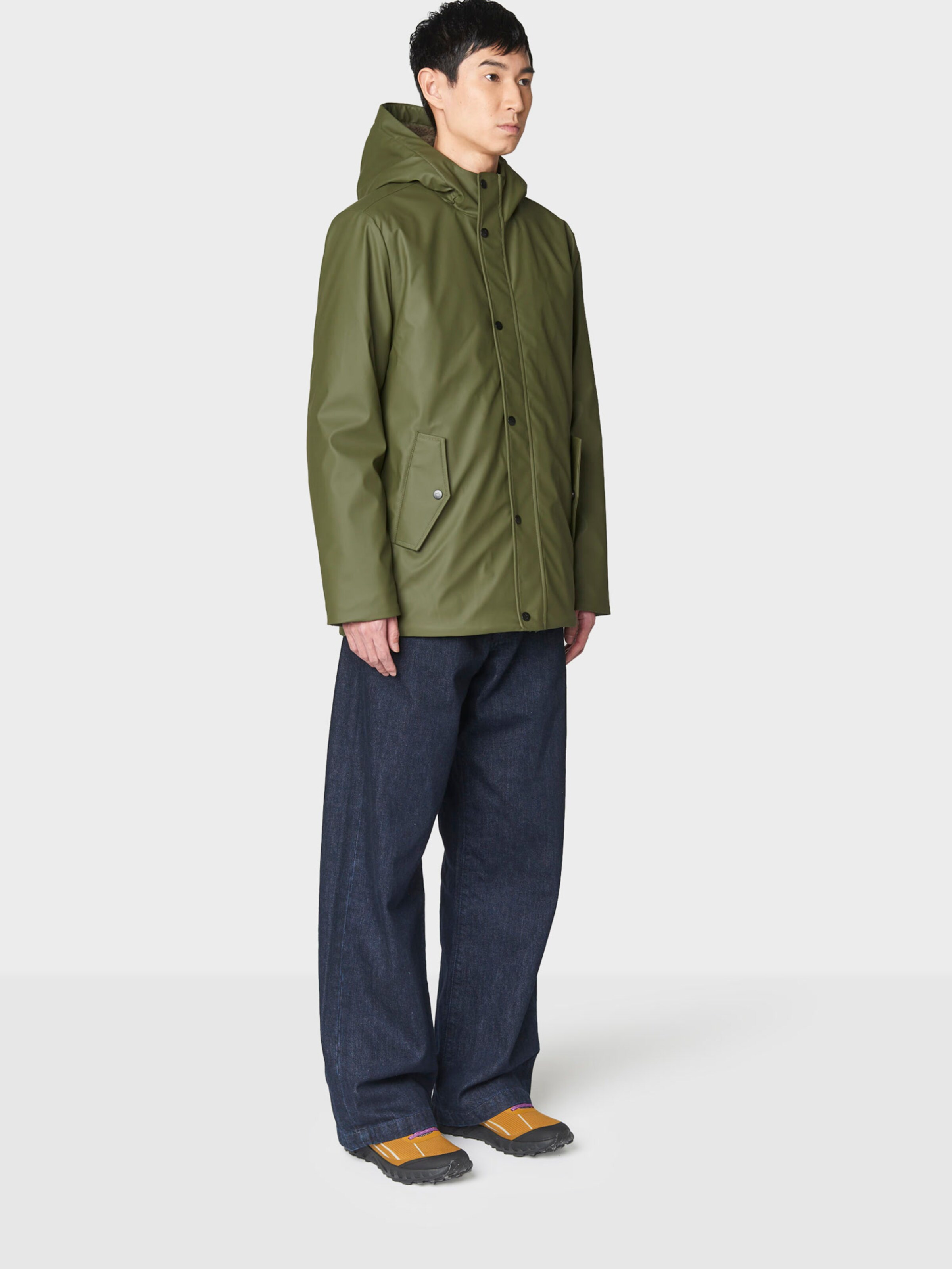 Canadian Classics Between-seasons parka 'Galahad' in Green