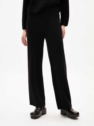 Wide Leg Pantalon 'DANILAA REGLANA' ARMEDANGELS en noir : devant