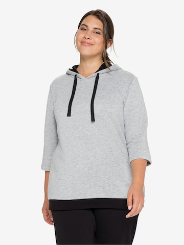 SHEEGO Sweatshirt in Grau: predná strana