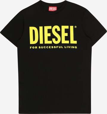 T-Shirt DIESEL en noir : devant